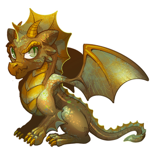 Sticker: Xalanath Dragon Chibi