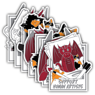Con Adventurers Series 1 - Set of 7 Stickers