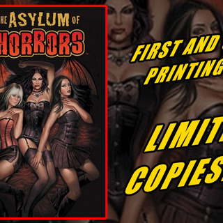Asylum of Horrors #1 1st print SIGNED