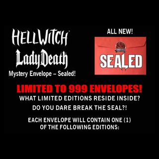 Hellwitch / Lady Death: Hellgasm - Sealed Mystery Envelope