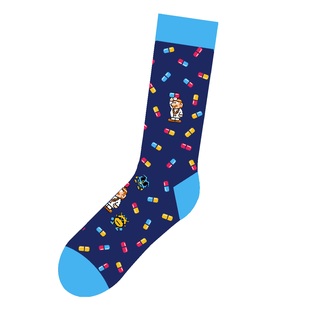 Dr Mario Socks (Large)