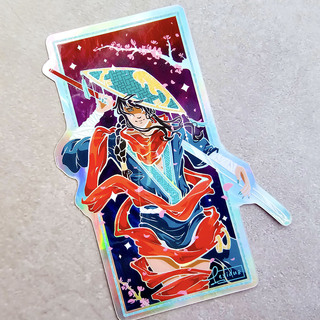 Samurai STICKER (Midnight)