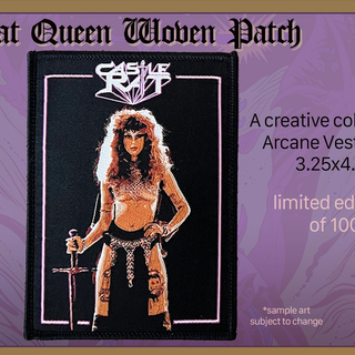 Rat Queen Woven Patch