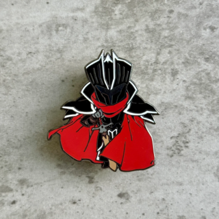 Black Knight Enamel Pin