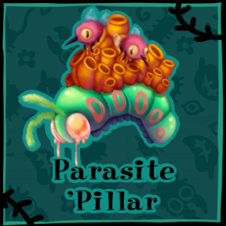 Parasite 'Pillar Vinyl Sticker