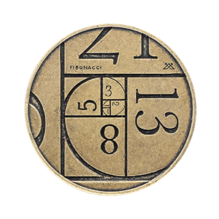 One Bronze Fibonacci Coin