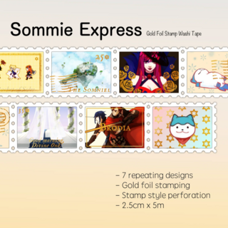 Sommie Express Stamp Washi Tape