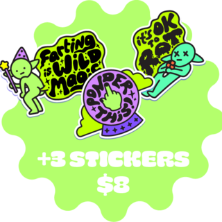 Sticker 3 Pack!