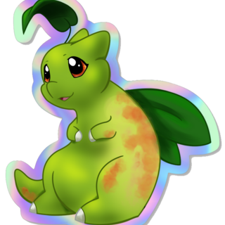 Pear Dragon Sticker