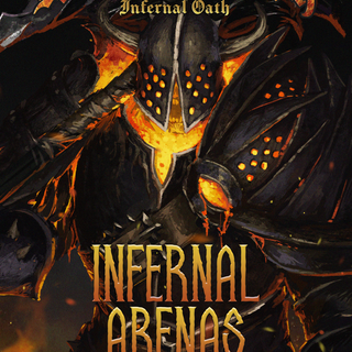 Infernal Arenas Massiuve Printed Battlemap Book - 5 Infernal Battlemaps