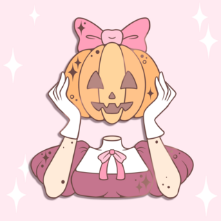 Pumpkin Queen Enamel Pin