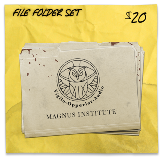 Magnus Institute File Folders (set of 12)