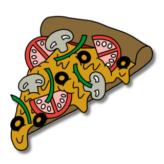 Veggie Lovers Pizza Pin