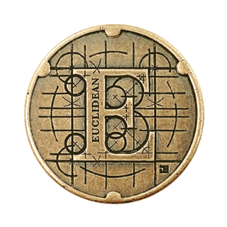 One Bronze Euclidean Coin