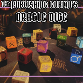 The Publishing Goblin's Oracle Dice Set