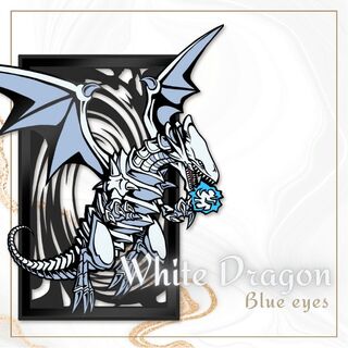 🐉Deluxe Pincard | White Dragon