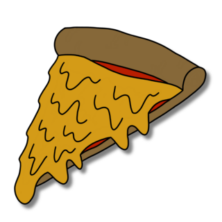 Cheese Pizza Pin