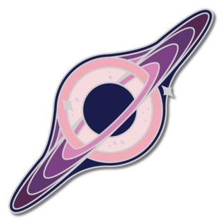 PIN Black Hole - Purple