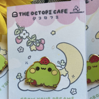 Mochi Frog Pin