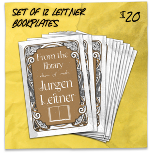 Leitner Bookplates (set of 12)