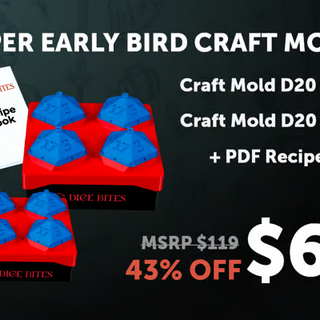 Dice Bites Craft Molds
