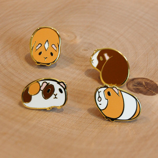 Mini Pig Pin Set