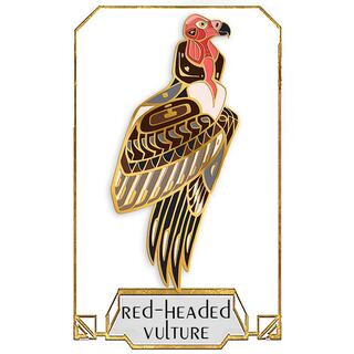 Red-Headed Vulture Pin
