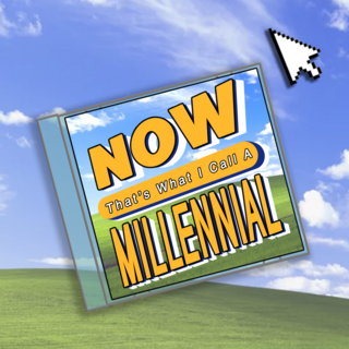 Millennial CD Pin