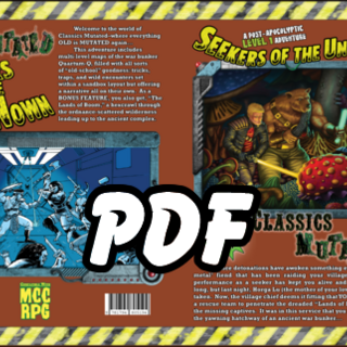 PDF of "Seekers of the Un-K'Nown" MCC Adventure