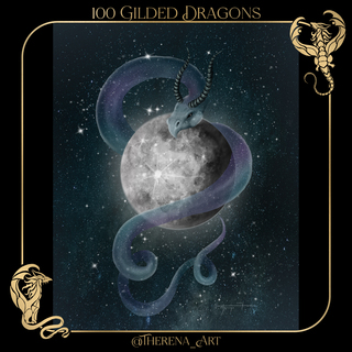 Celestial dragon postcard