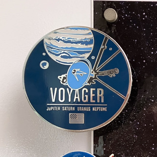 Voyager Enameled Pin