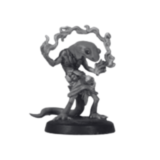 Salamander Mage Miniature