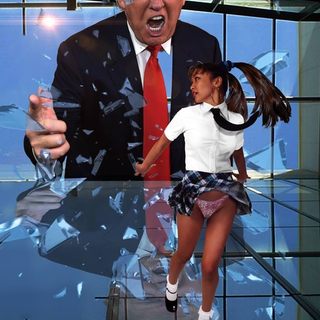 LARGE PRINT J:  JINKY'S PRESIDENTIAL PARDON! -- 11" x 17" autographed