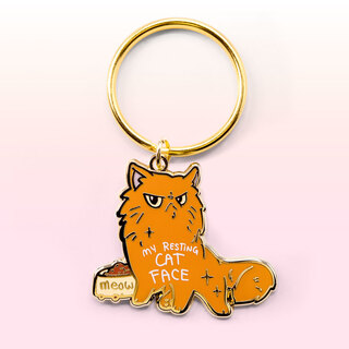 Keychain My Resting Cat Face (Persian Cat)