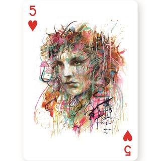 5 of Hearts Limited edition print