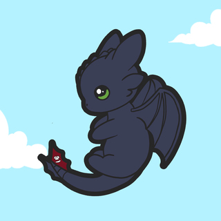 Pin Toothless