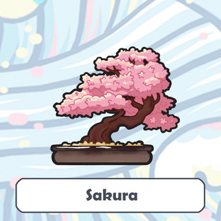 The Shrine standee (Sakura)