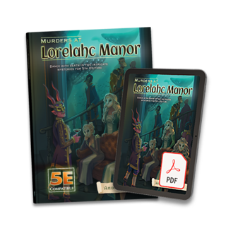 Hardcover Murders at Lorelahc Manor
