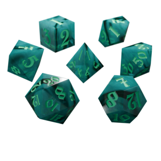 Fighter Dice Set - Ghost Flame Corsair