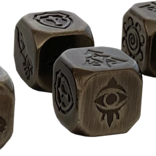 Metal Dice - Arcane Set