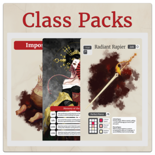 Sins of Our Mother Class Packs