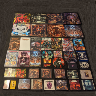 Thunder-Cube Complete Vinyl and CD Catalog + Extras