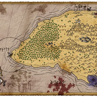 Lost Island of Selu Map