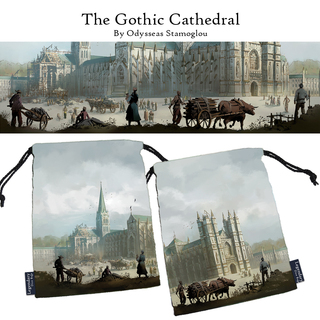 Extra Large "The Gothic Cathedral" Dice Bag