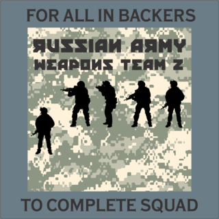 Russian Army Weapons Team 2 (5 figures)