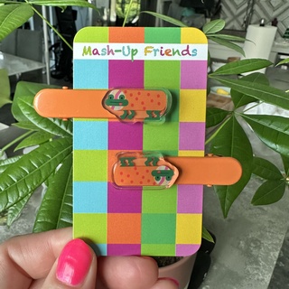 Mash-Up Friends Hairclips (ALL 4)