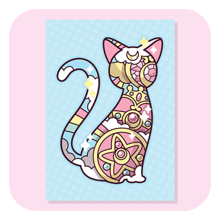 A6 Postcard - Magical Silhouettes - Artemis