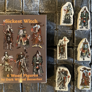 Sickest Witch - Small Party Series 3 - Minis for Mork Borg RPG