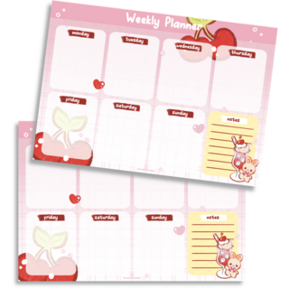 Weekly Planner Pad
