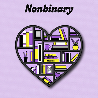 Read Queer Stories Sticker - Nonbinary 2"